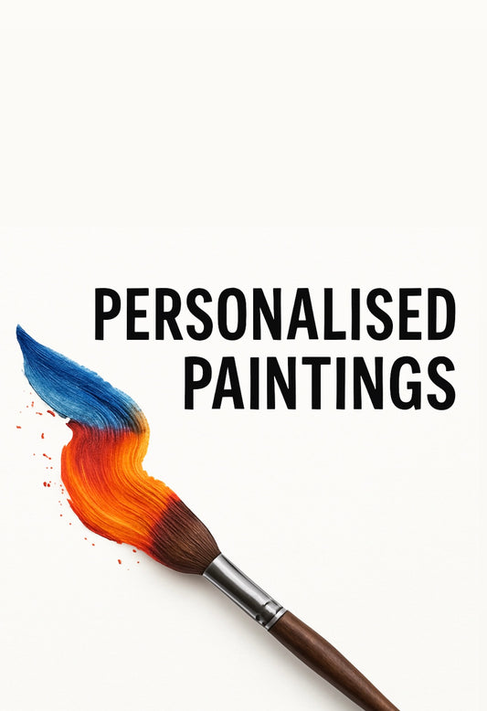 Personalised commissioned painting