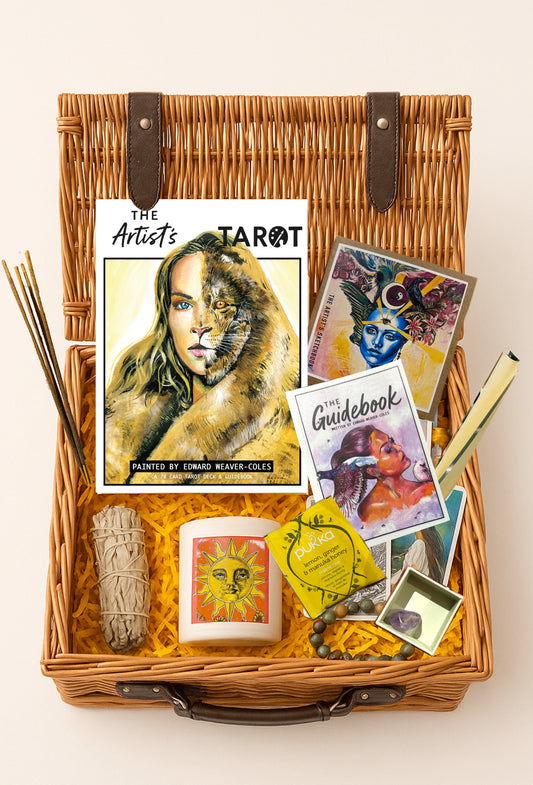 The Wiccan Wicker Basket Spiritual Box