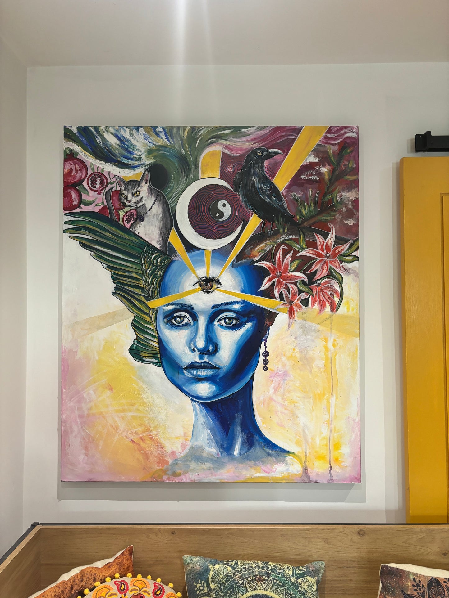 THE HIGH PRIESTESS Original ARTWORK by Edward Weaver-Coles